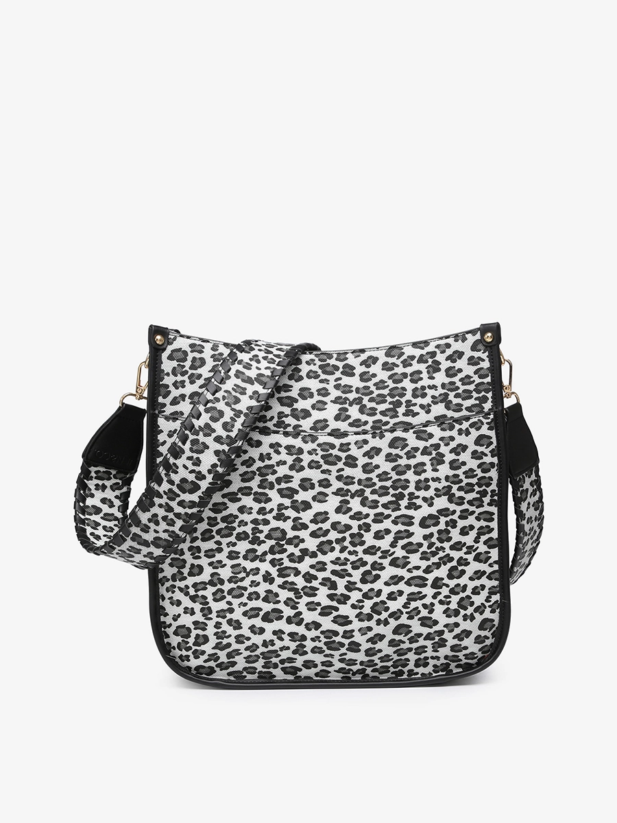 Chloe Vegan Faux Canvas Crossbody Timeless Fashionwear