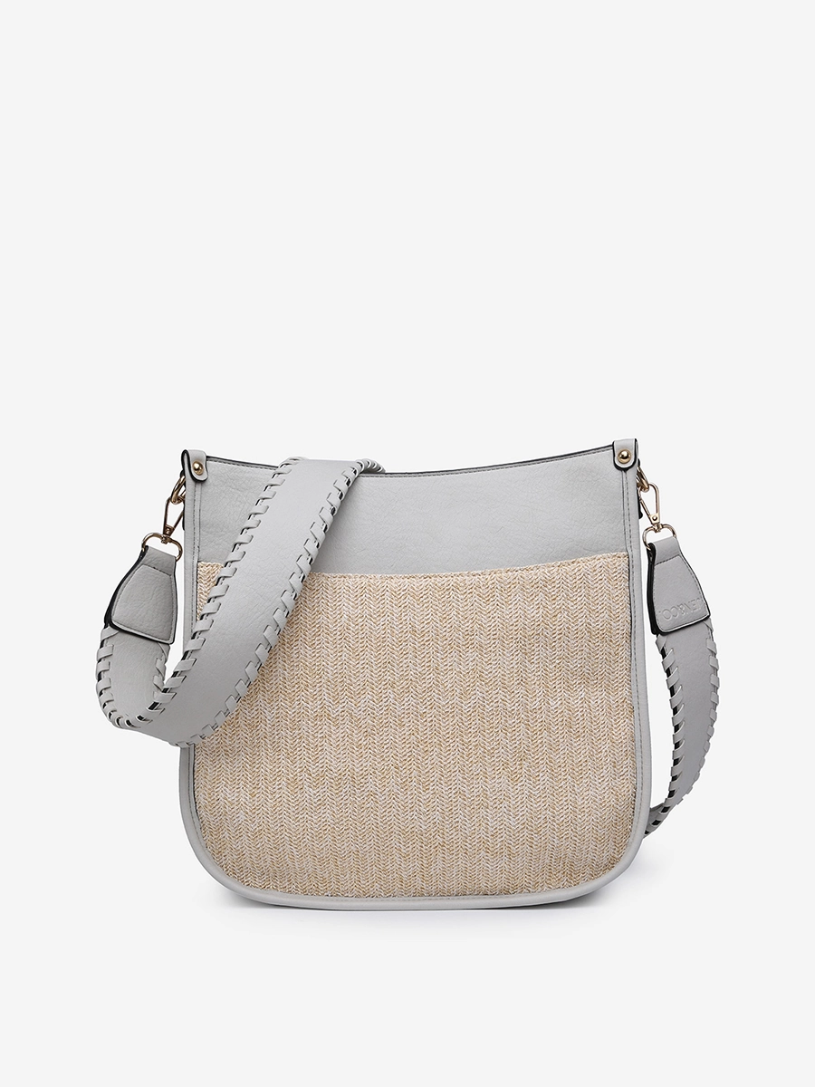 Special Occasion Chloe Vegan Straw Crossbody