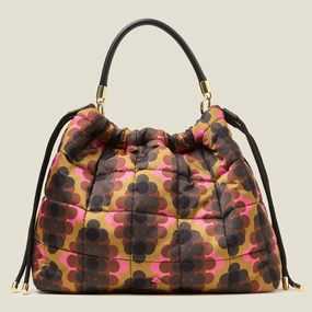 Casual Journey Cirrus Drawstring Handbag - Cosmos Pink