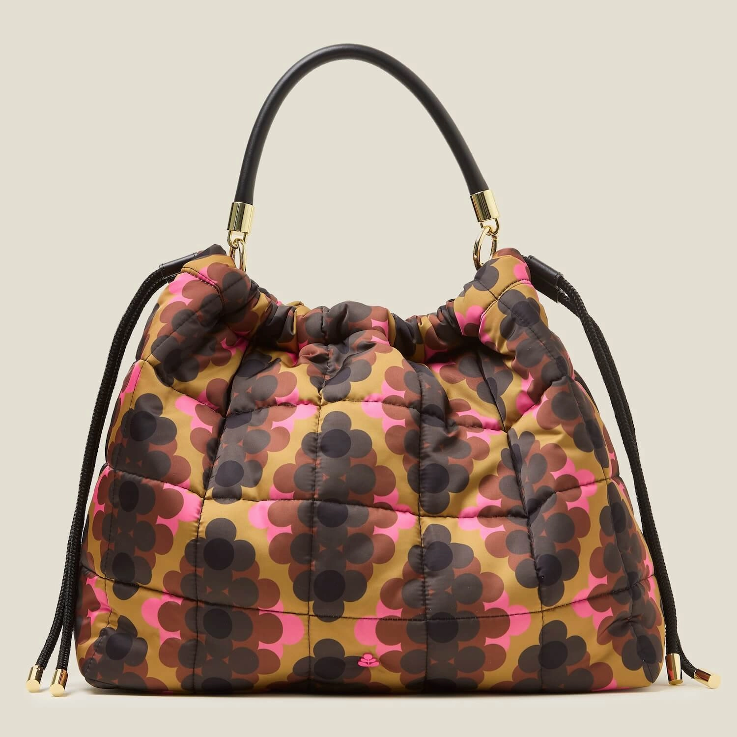 Outdoor Everyday Portable Comfort Cirrus Drawstring Handbag - Cosmos Pink