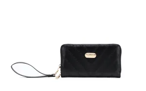 Casual Outfit Brangio Compact Wristlet Wallet with Elegant Detailing