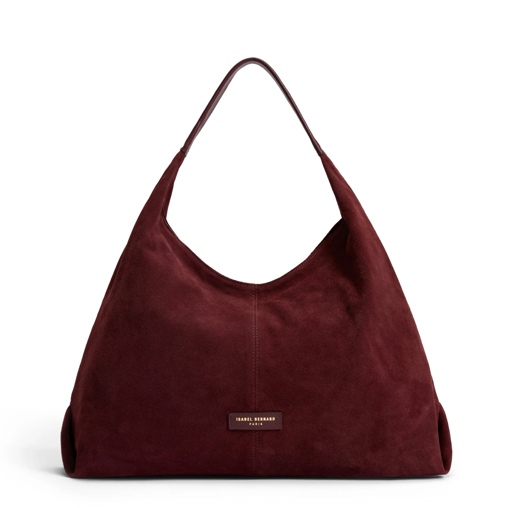 Smart Accent Honor?? Grace bordeaux red suede shoulder bag