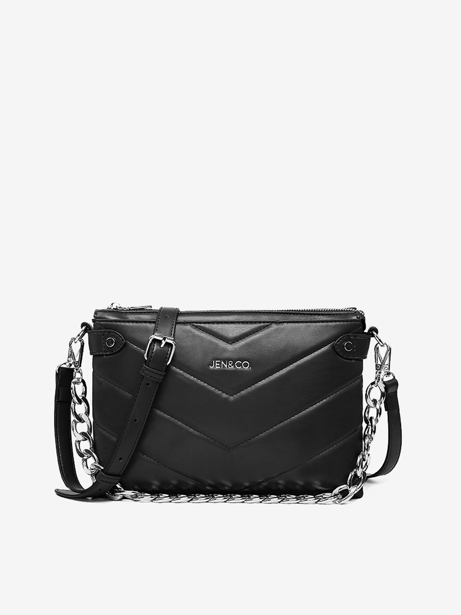 Britt Vegan Puffer Crossbody Retro Fashion