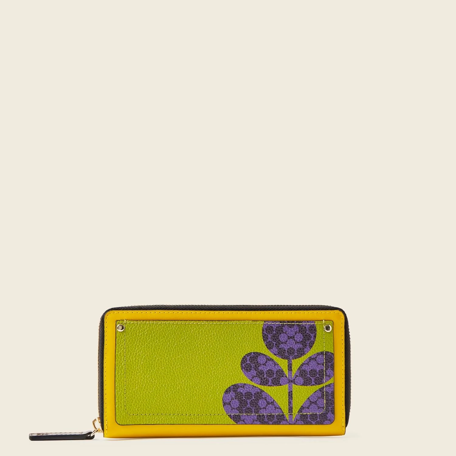 Casual Lifestyle City Adventure Forget Me Not Wallet - Daffodil Puzzle Flower