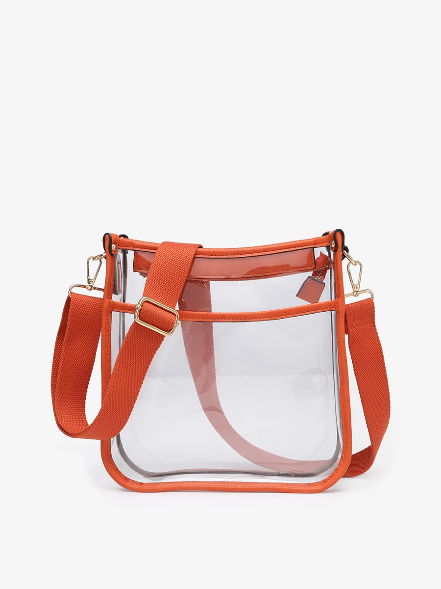 Premium Quality Designer Inspired Posie Vegan Clear Crossbody