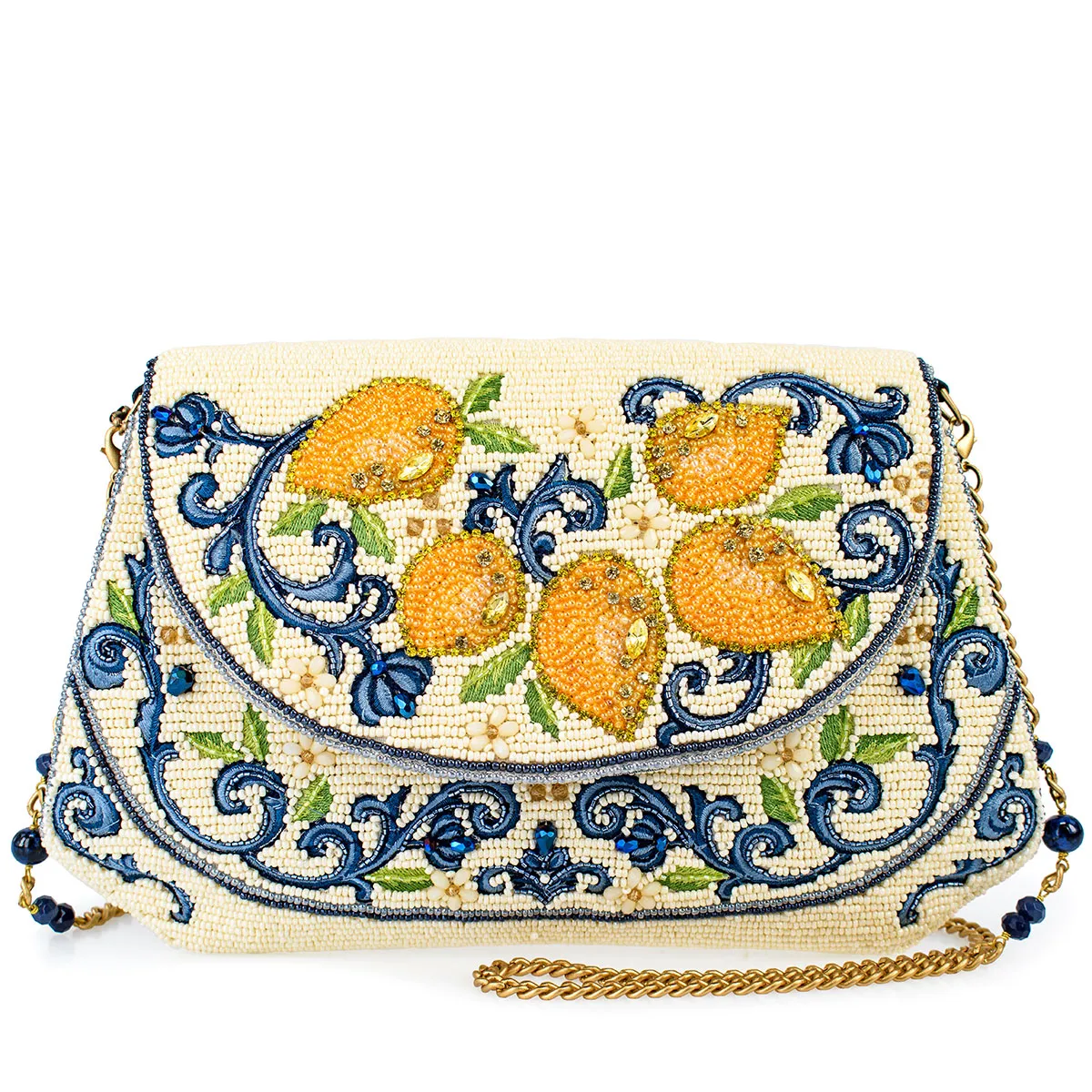 Capri Lemons Crossbody Handbag Durable City Travel Urban Edge