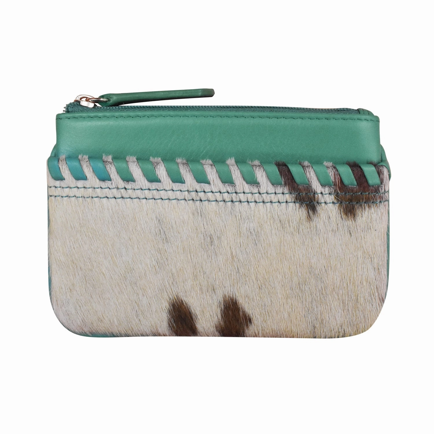 Coin Purse with Whipstitching Lightweight Journey Functional Functionality