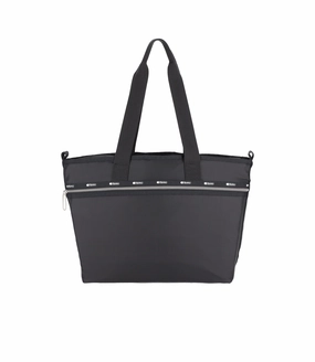 Chic Shopper Stylish Work Bag Essential Zip Tote