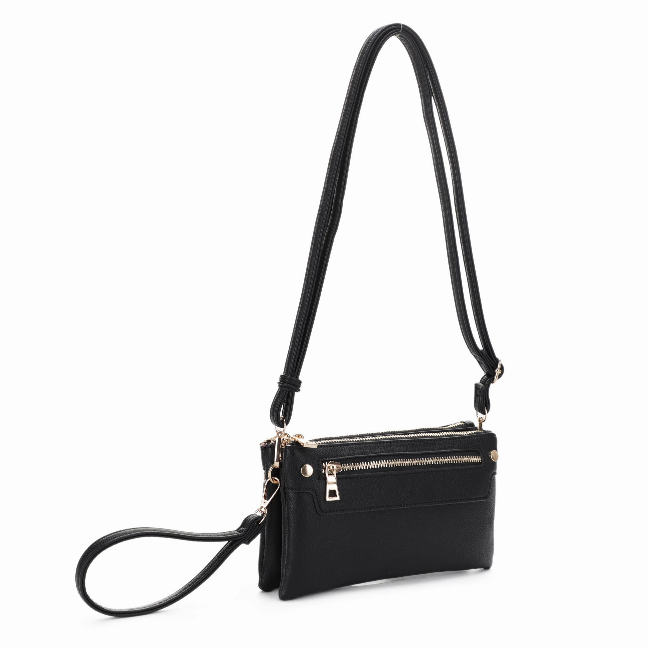 Stylish Edge Corbin Front Zipper Small Crossbody