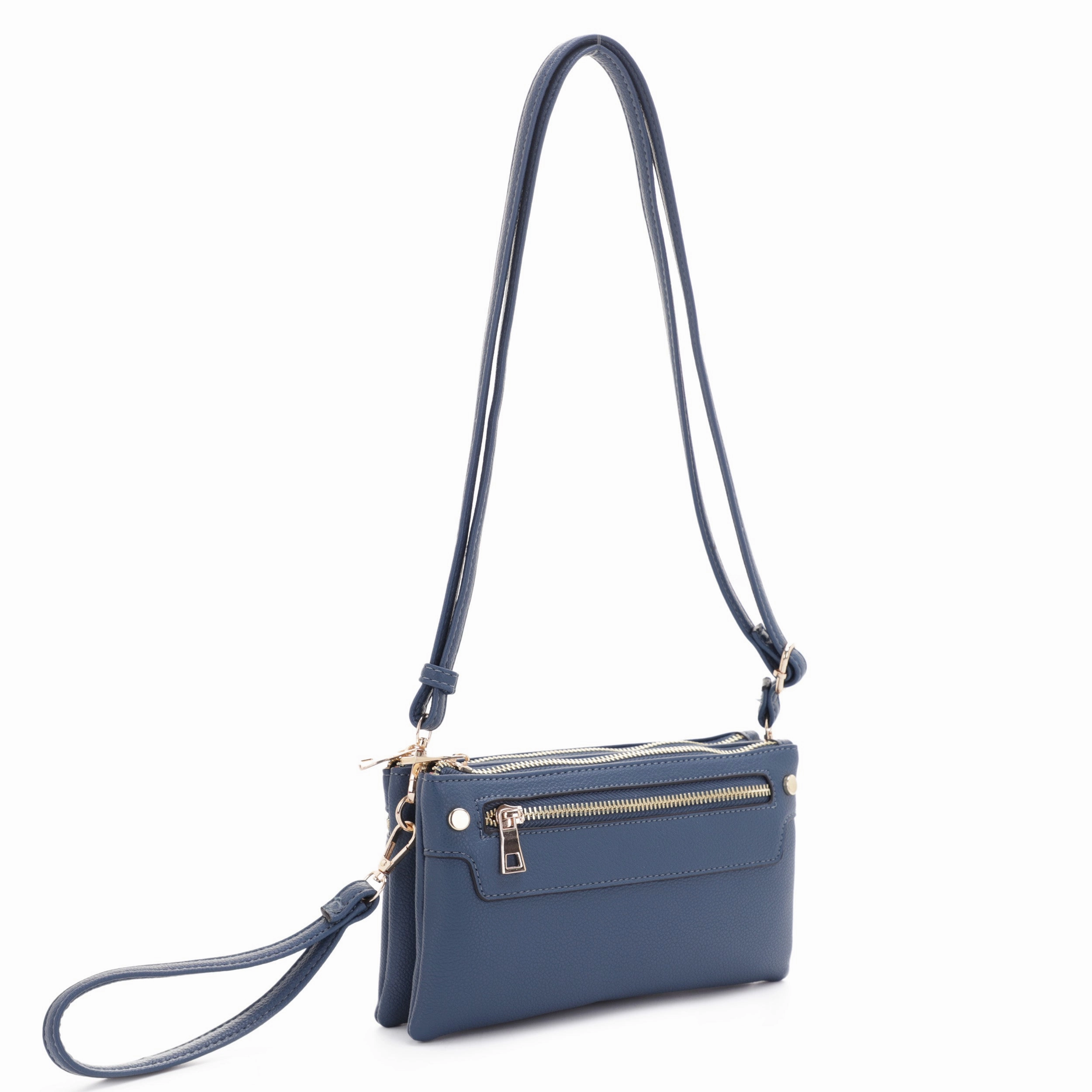 Functional Comfort Corbin Front Zipper Small Crossbody