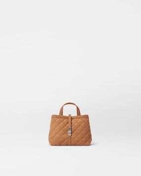 City Explorer Brown Nubuck Mini Astor Top Handle