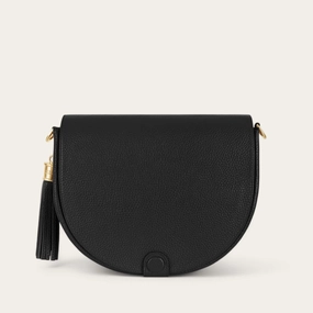 Luna Satchel | Black with Gold hardware Comfort Wear Timeless Design