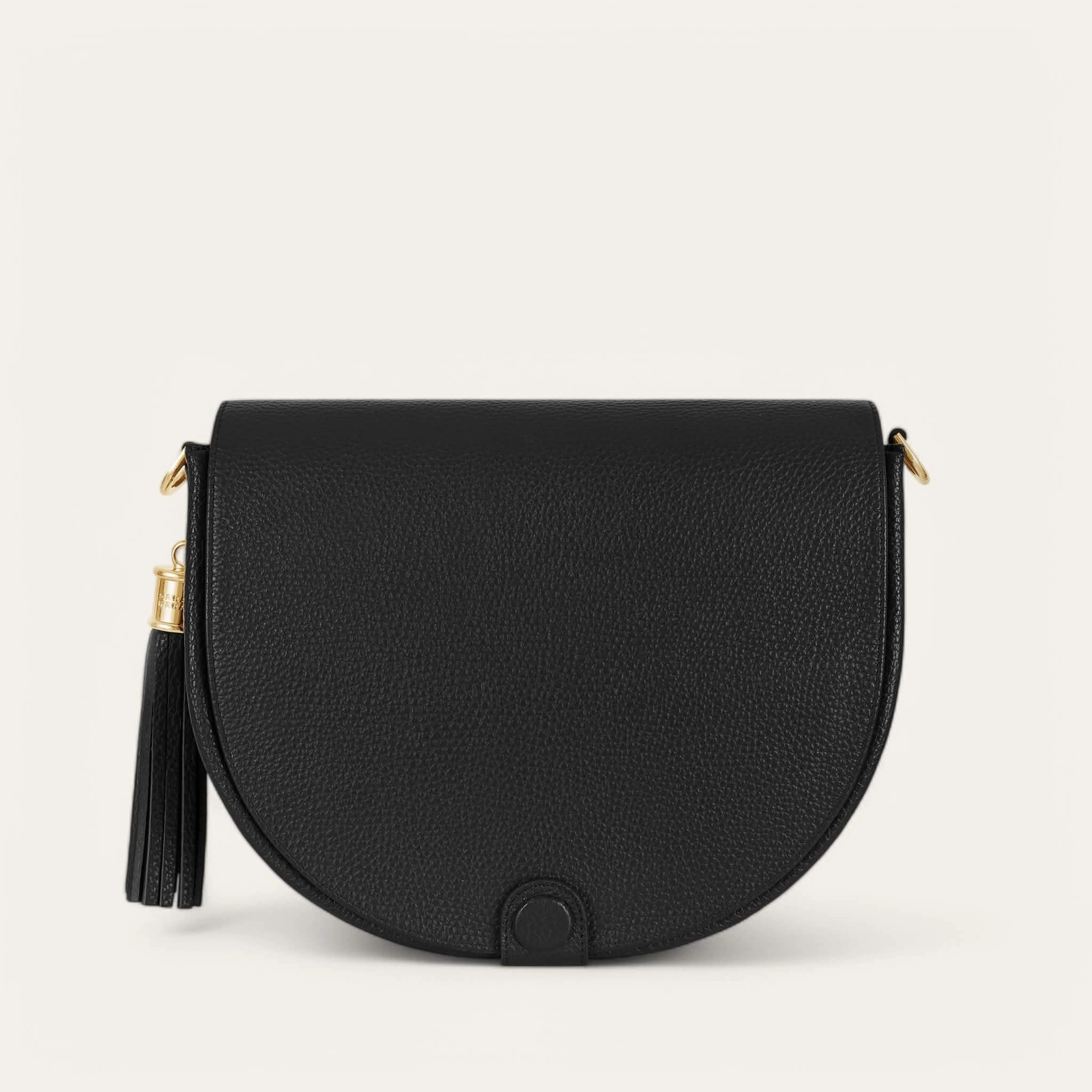 Luna Satchel | Black with Gold hardware Comfort Wear Timeless Design