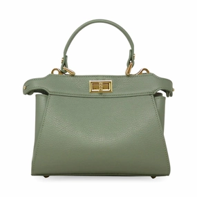 Germ??n Fuentes GF0823 Genuine Italina Leather Bag Flexible Organizer Practical Storage