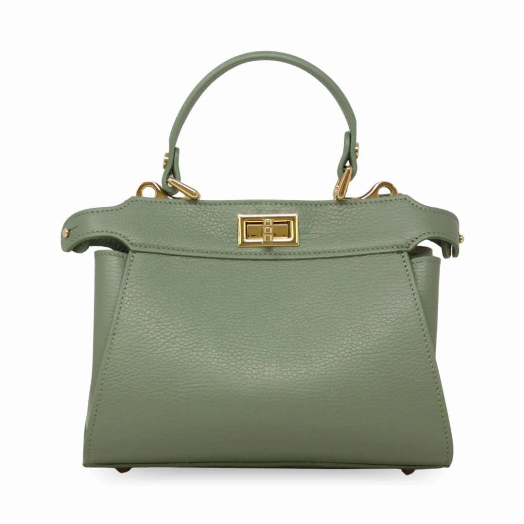 Germ??n Fuentes GF0823 Genuine Italina Leather Bag Flexible Organizer Practical Storage