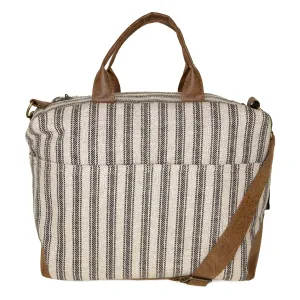 Timeless Construction Poppi Pro Premier Purse: Ticking Stripe