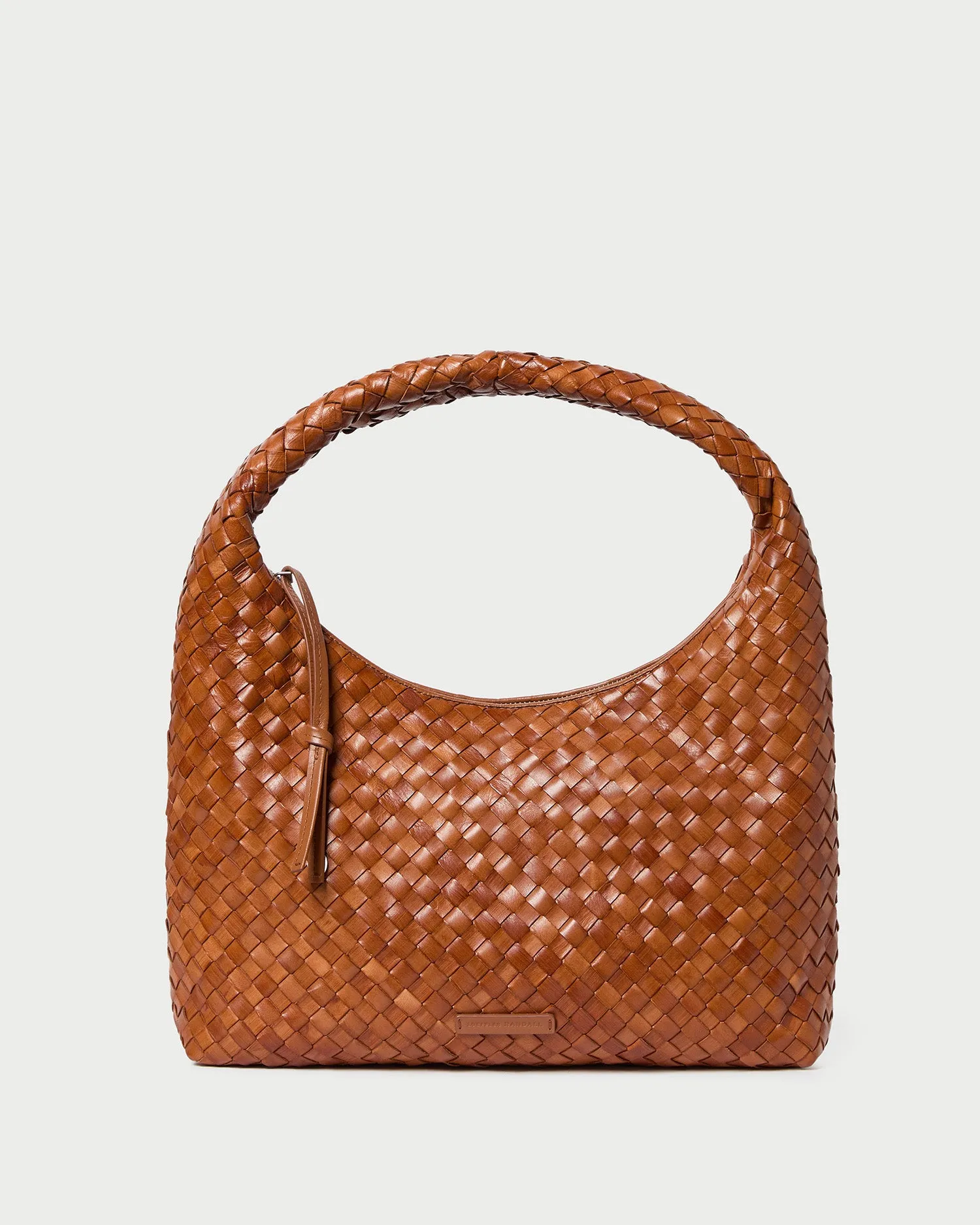 Practical Storage Willow Timber Woven Hobo Bag