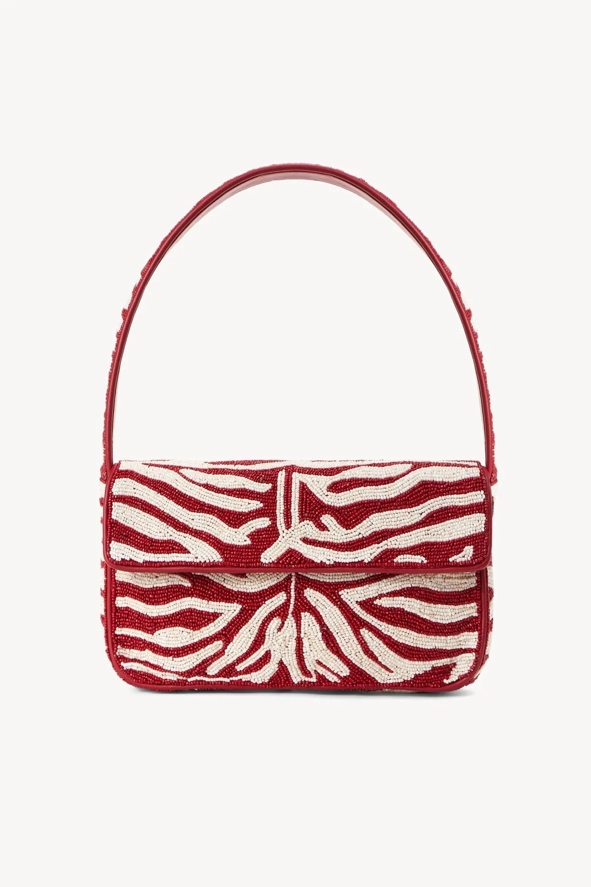 Daily Organizer TOMMY BEADED BAG | SCARLET WHITE