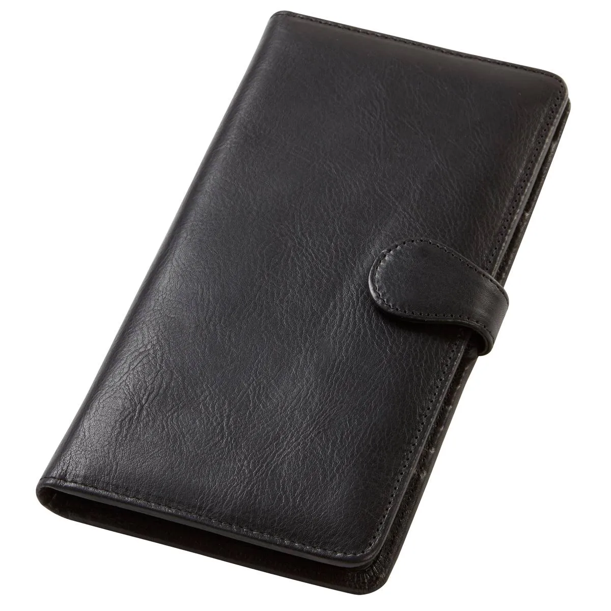 Urban Lifestyle Practical Companion Tuscan Leather Snap Travel Wallet