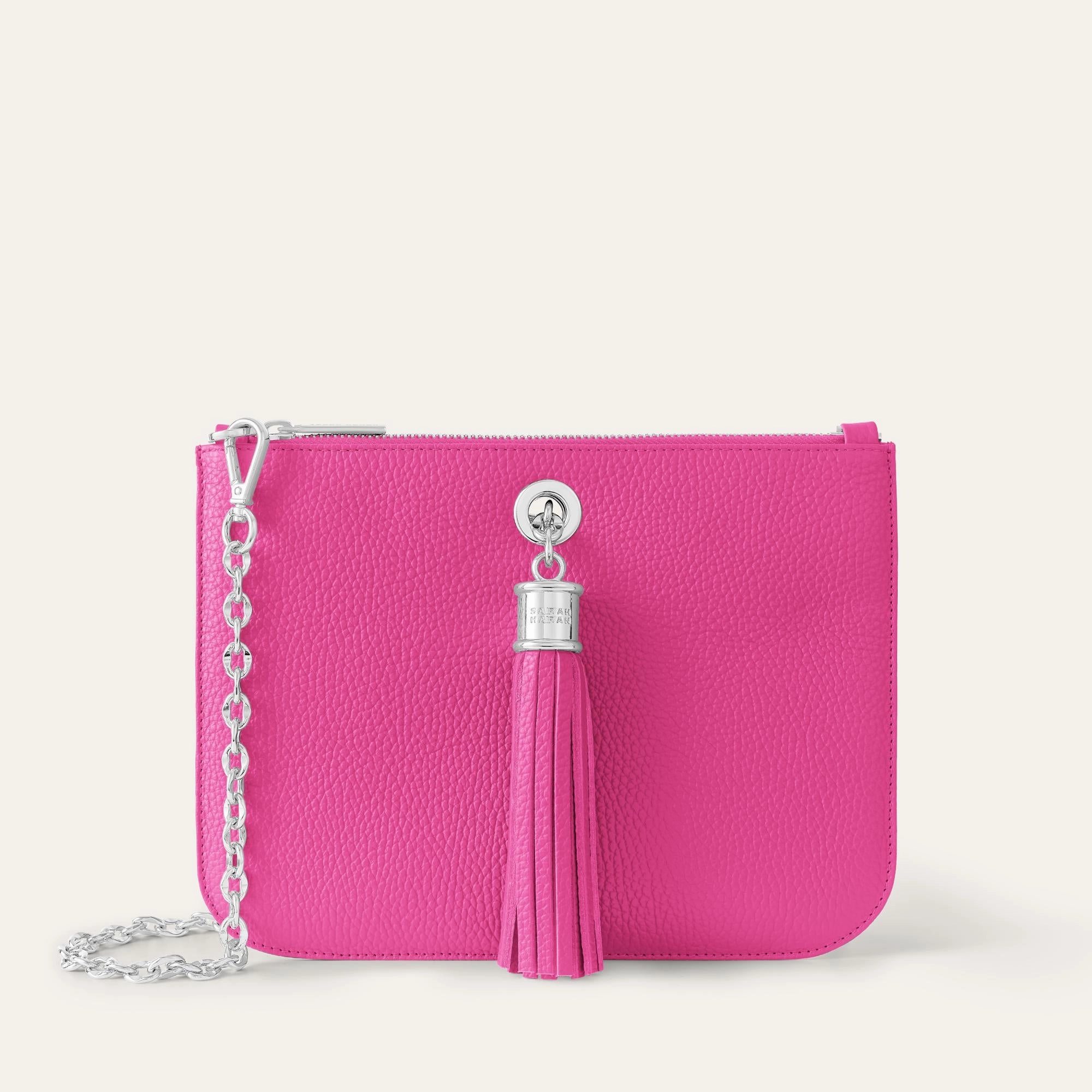 Ivy | Pink Kiss with Silver hardware Sustainable Choice