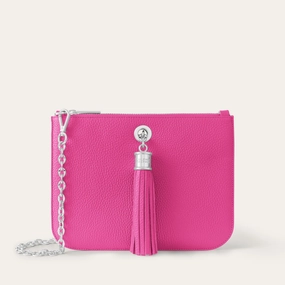 Ivy | Pink Kiss with Silver hardware Sustainable Choice