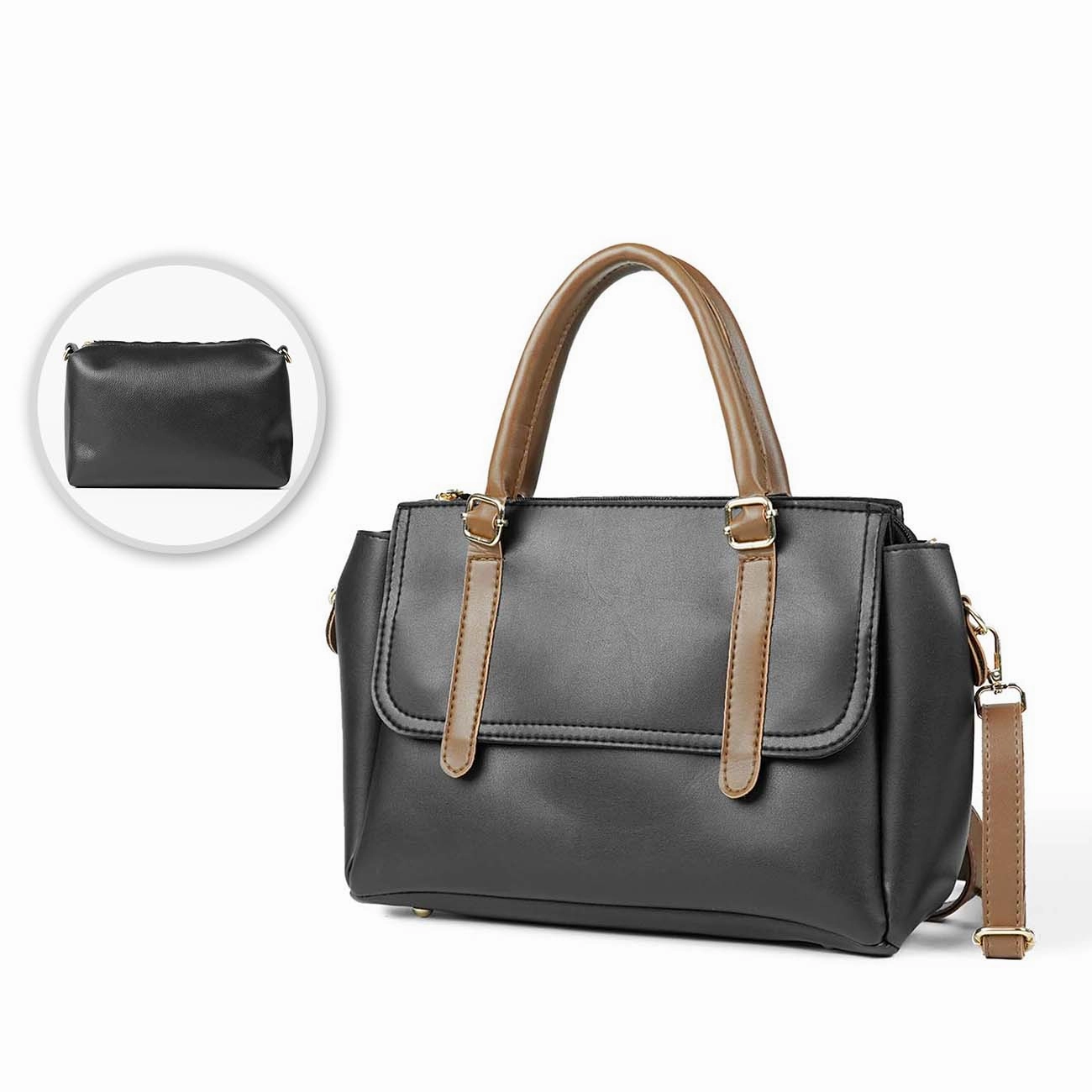 Adventure Ready Simple Elegance Milly set of 2 bag black & brown