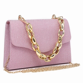 Fashion Quality Date night Chain Clutch Purse Glittering Evening Bag Party Cocktail Prom Handbags for Women