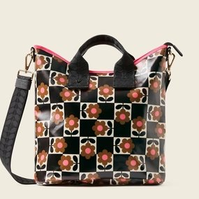 Carry Grab Bucket Bag - Flower Pot Chestnut Smart Comfort
