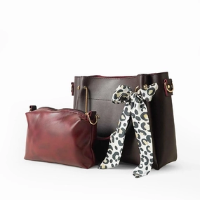 Functional Companion Practical Use Mini Emerald set of 2 Bag Maroon