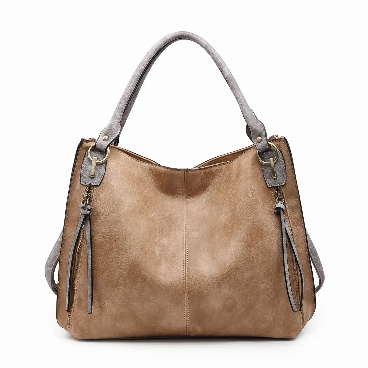 Casual Lifestyle Connar Concealed Carry Tote ?C Vegan Leather Crossbody Bag with Pockets