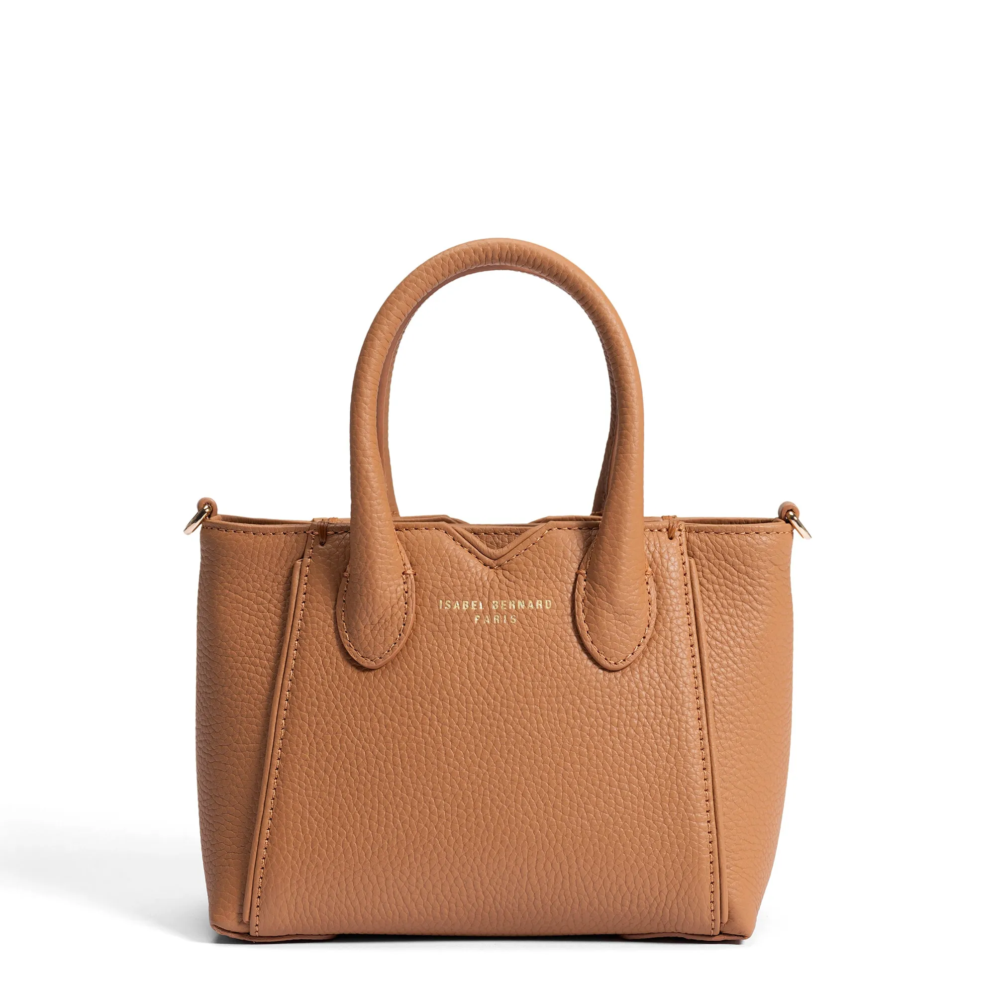 Eco Friendly Honor?? Cloe Mini camel calfskin leather handbag