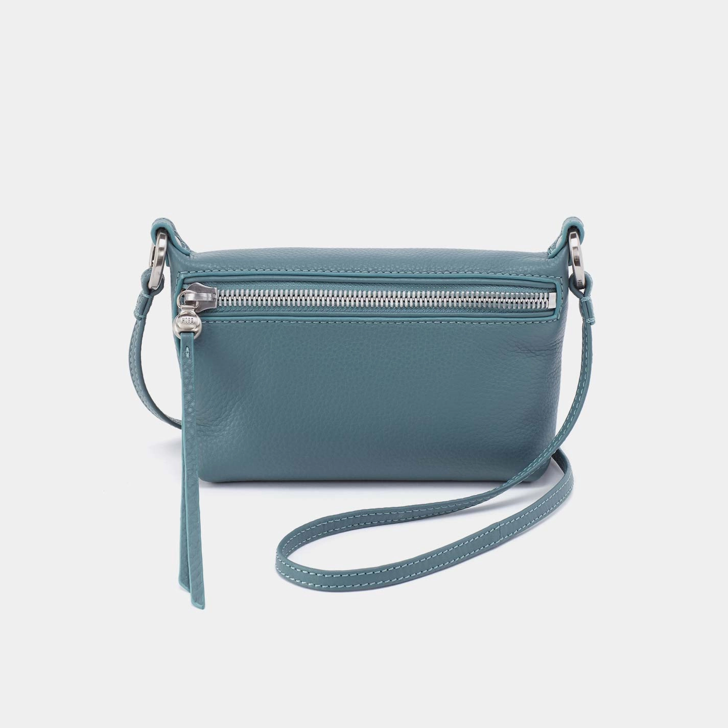 Run About Crossbody in Pebbled Leather - Agave Leaf Modern Companion Fashion Comfort