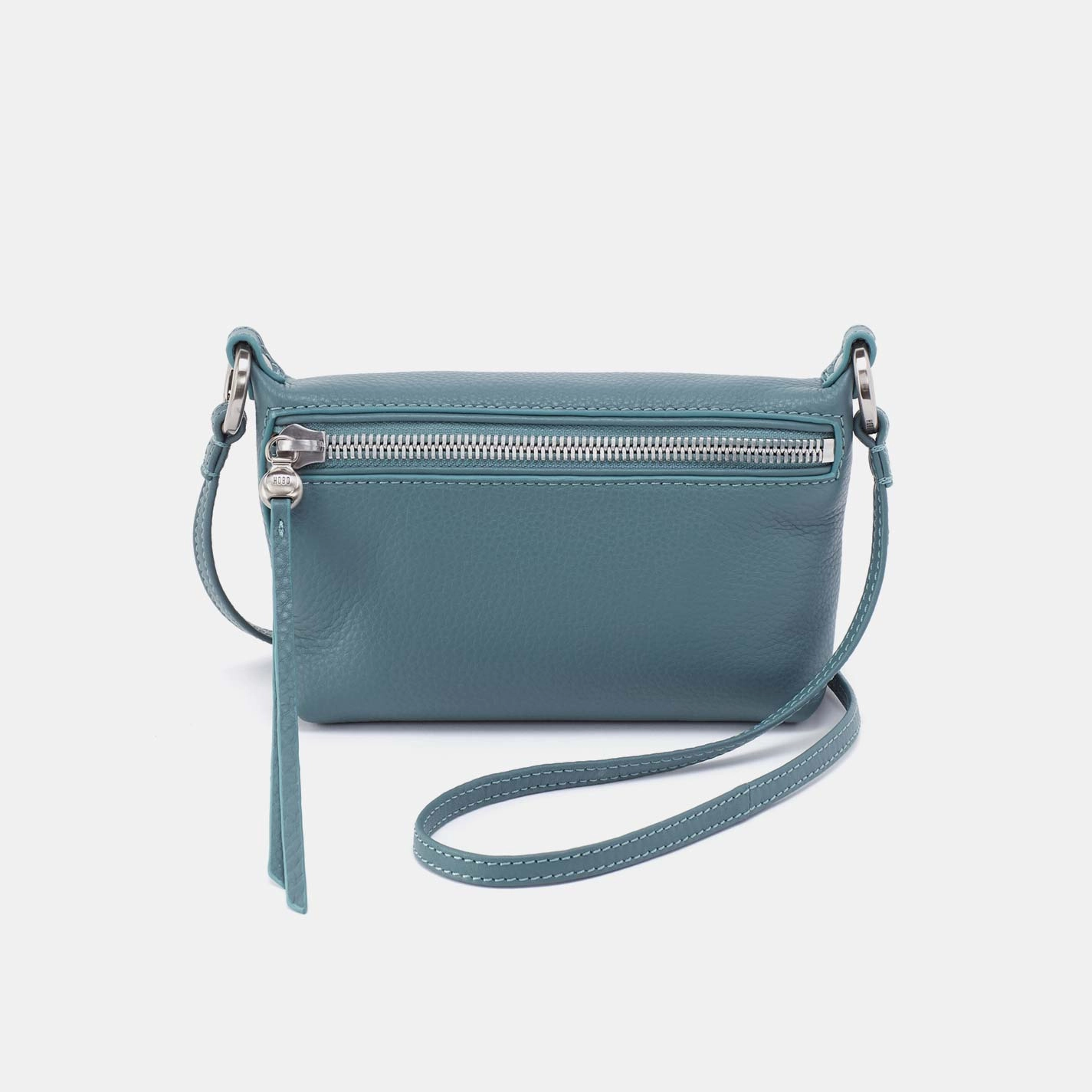 Run About Crossbody in Pebbled Leather - Agave Leaf Compact accessory Timeless Function
