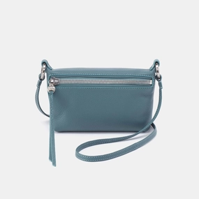 Run About Crossbody in Pebbled Leather - Agave Leaf Travel Day Companion