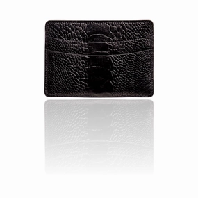 Travel Comfort Credit Card Case - Black