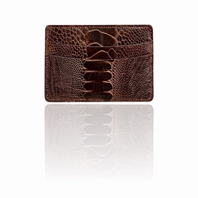 Credit Card Case - Chocolate Brown Compact Utility Urban Functionality