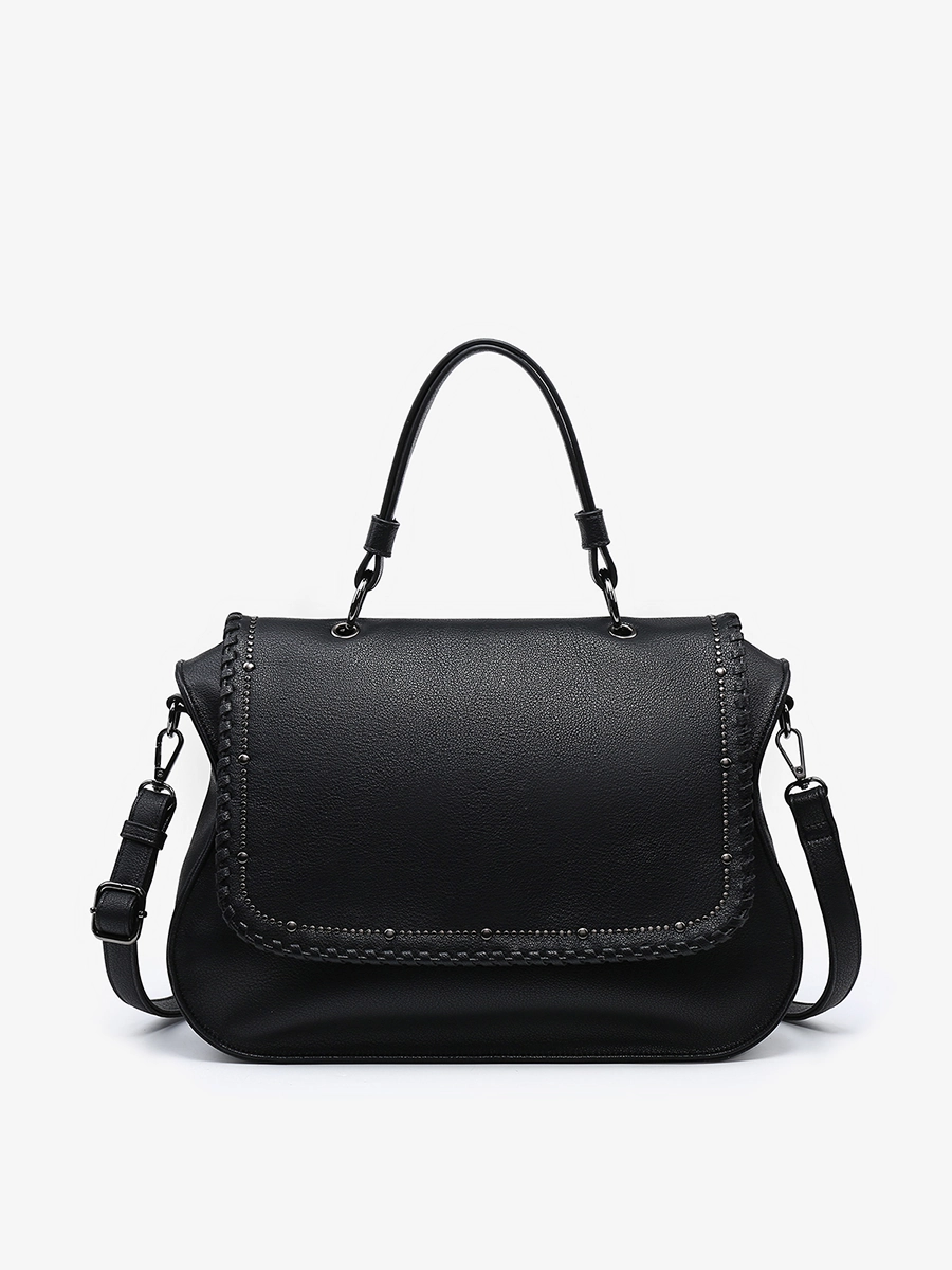 Special Occasion Cricket Vegan Studded Hobo/Tote