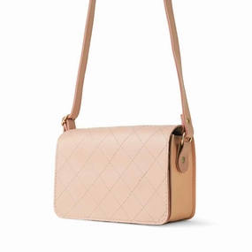 Cross Stitch Crossbody Bag Peach Outdoor Explorer