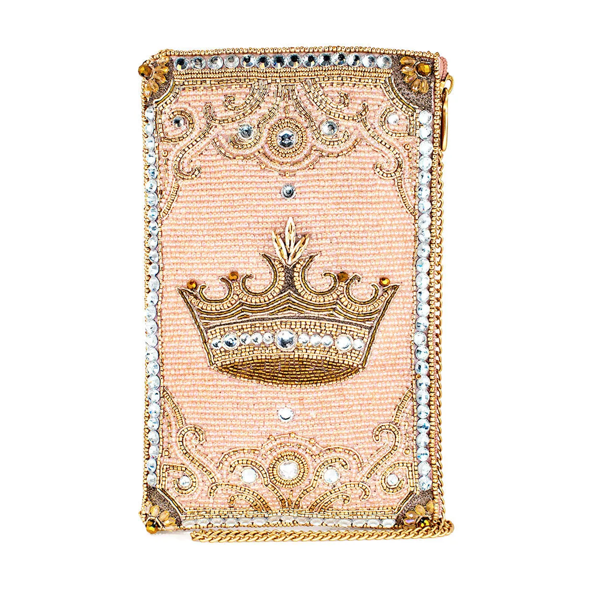 Minimal Carry Crowned Jewel Crossbody Phone Bag