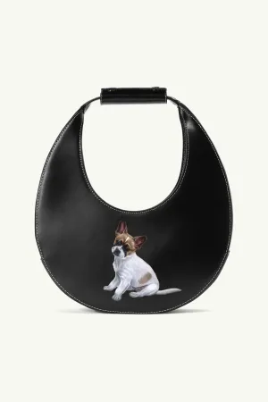 CUSTOM MOON BAG | BLACK Practical Travel Trendy shoulder accessory