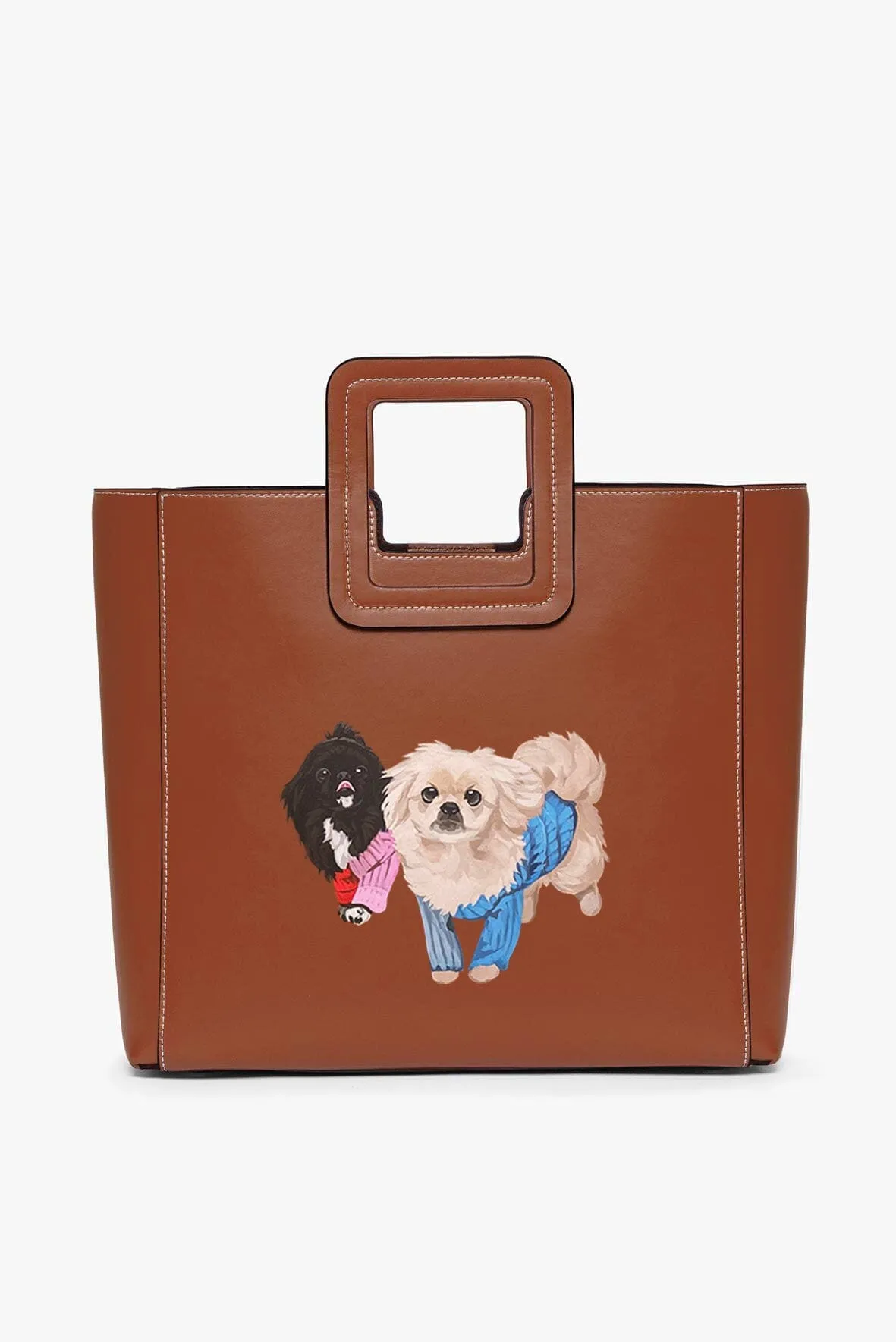 CUSTOM SHIRLEY LEATHER BAG | TAN Elegant Construction