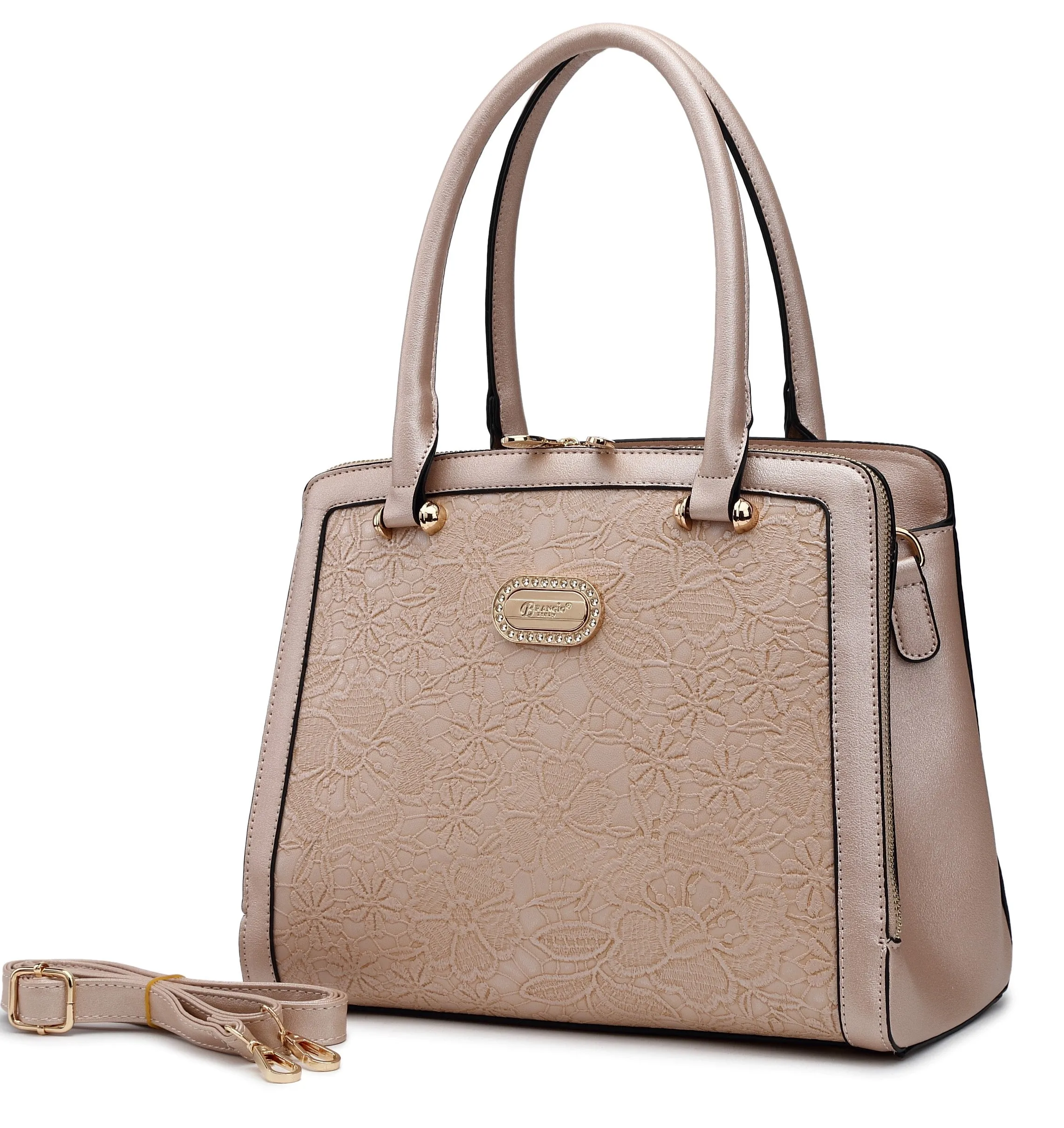 Sophisticated Fashion Blossoming Love Floral Shoulder Bag