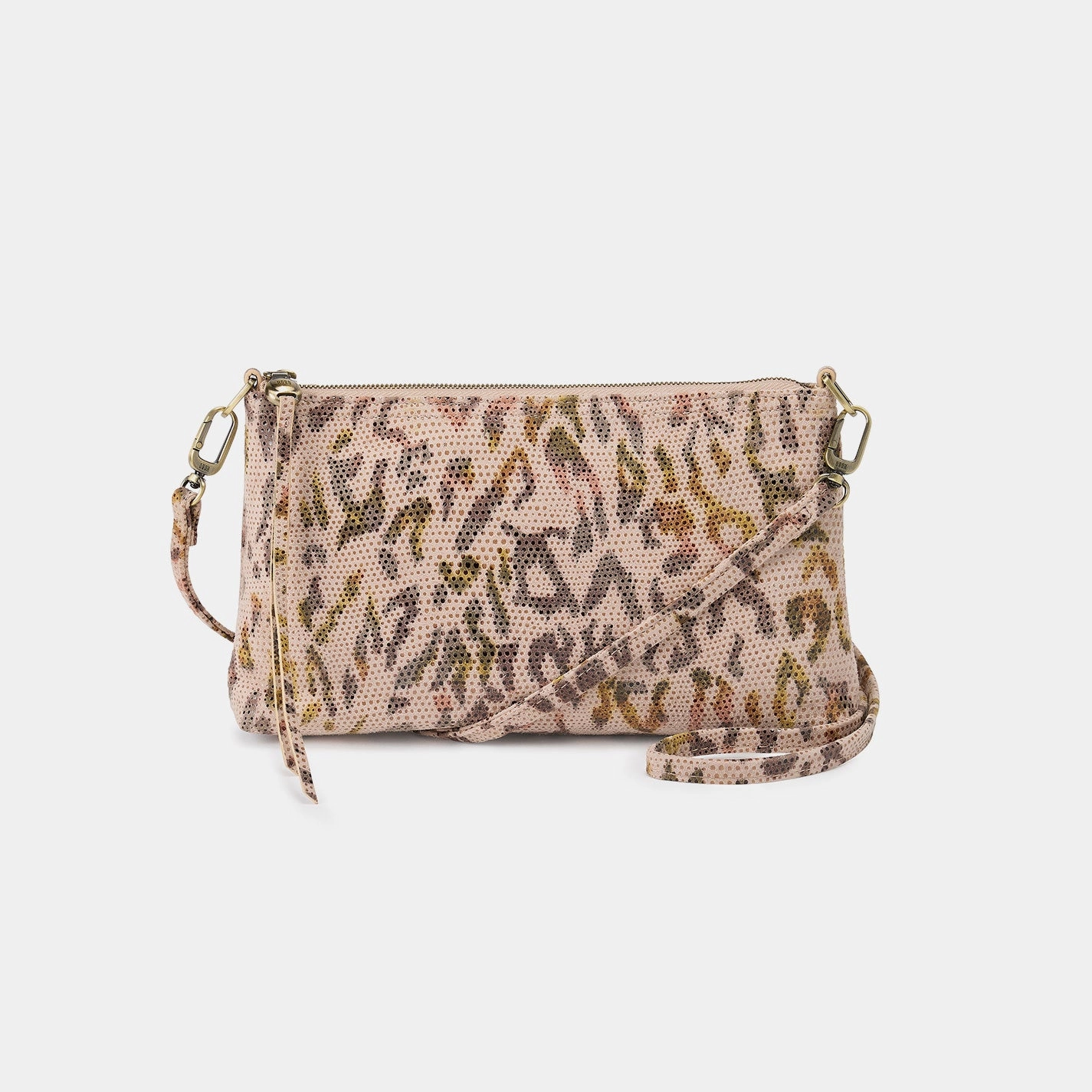 Darcy Crossbody In Printed Leather - Summer Safari Compact Performance