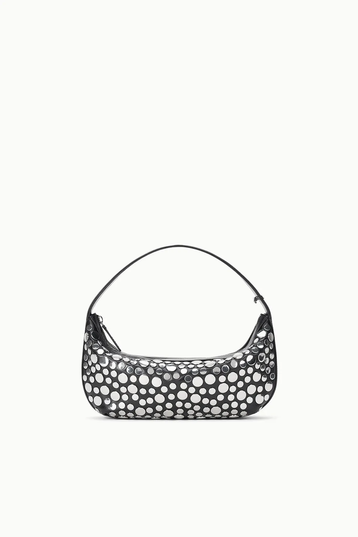 DEMY SHOULDER BAG | RIVETS Modern leather pouch