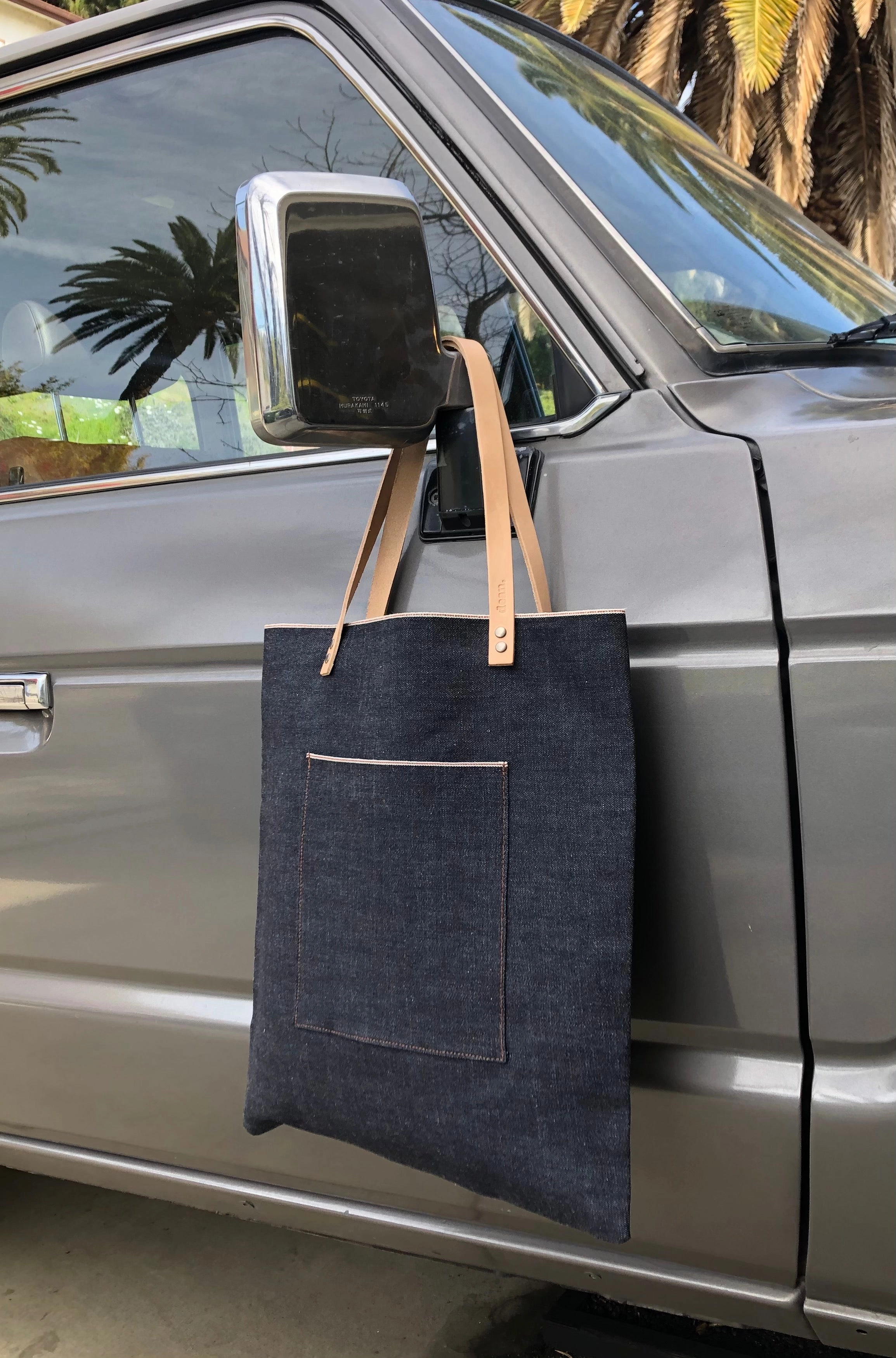 Versatile Use Functional Accessory DENIM SHOPPING TOTE