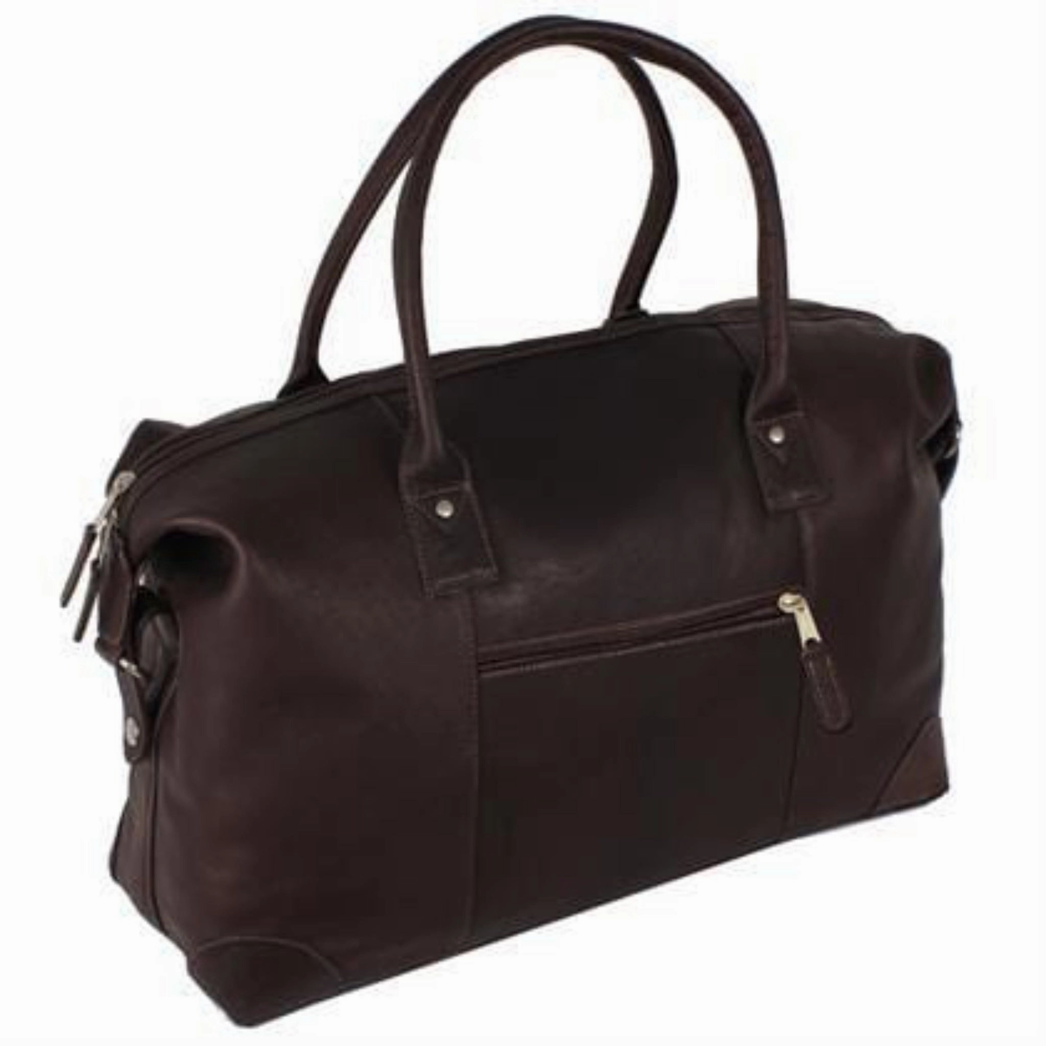 Denver Leather Duffel Bag Compact Lifestyle Timeless Design