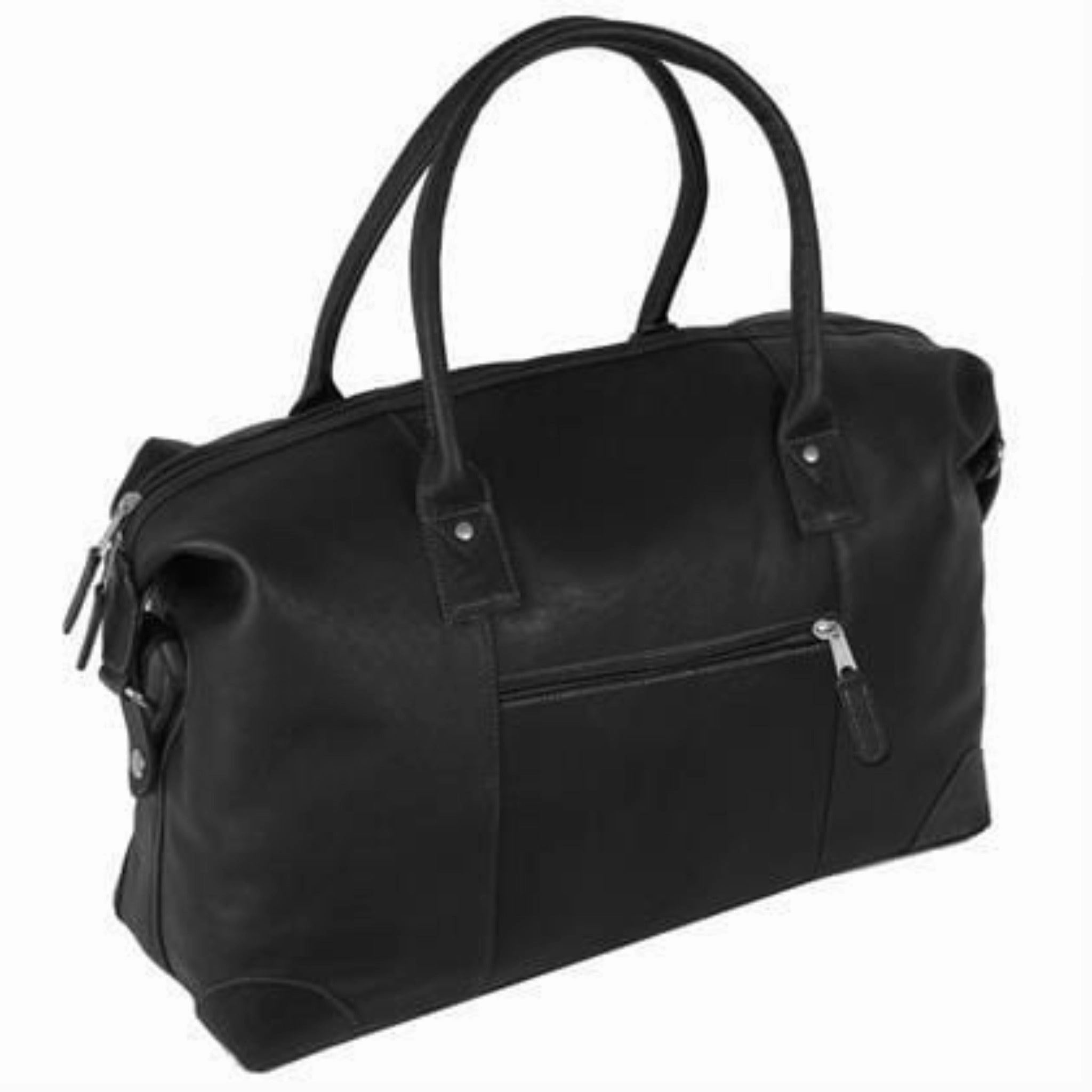 Compact Performance Modern Travel Denver Leather Duffel Bag