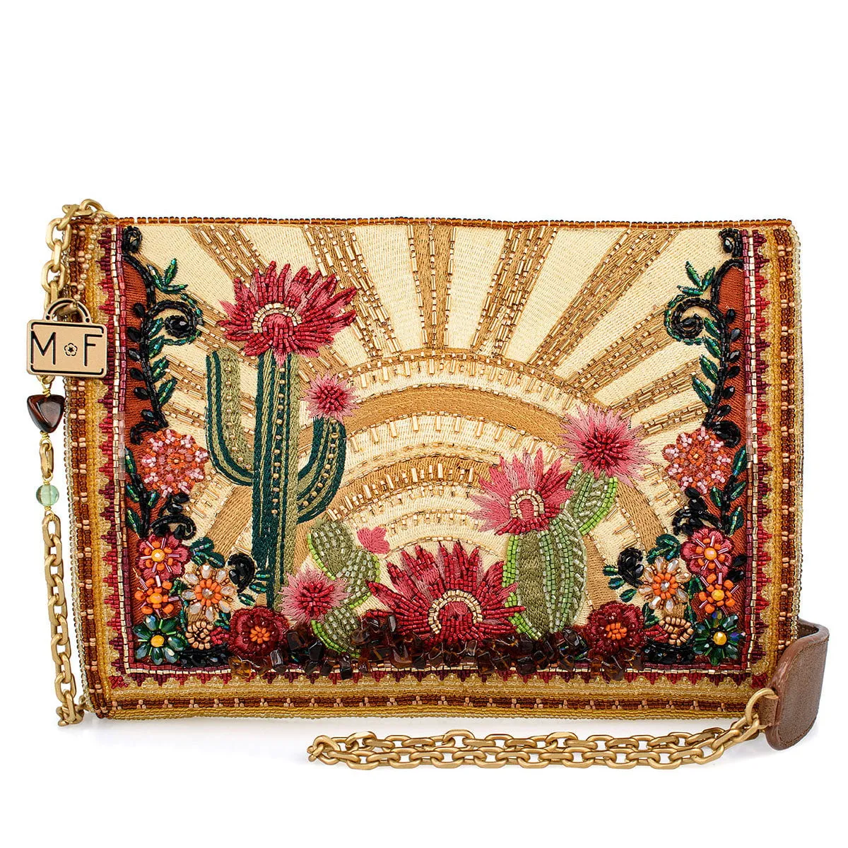 Desert Sunrise Crossbody Handbag Everyday Trend Compact Appearance