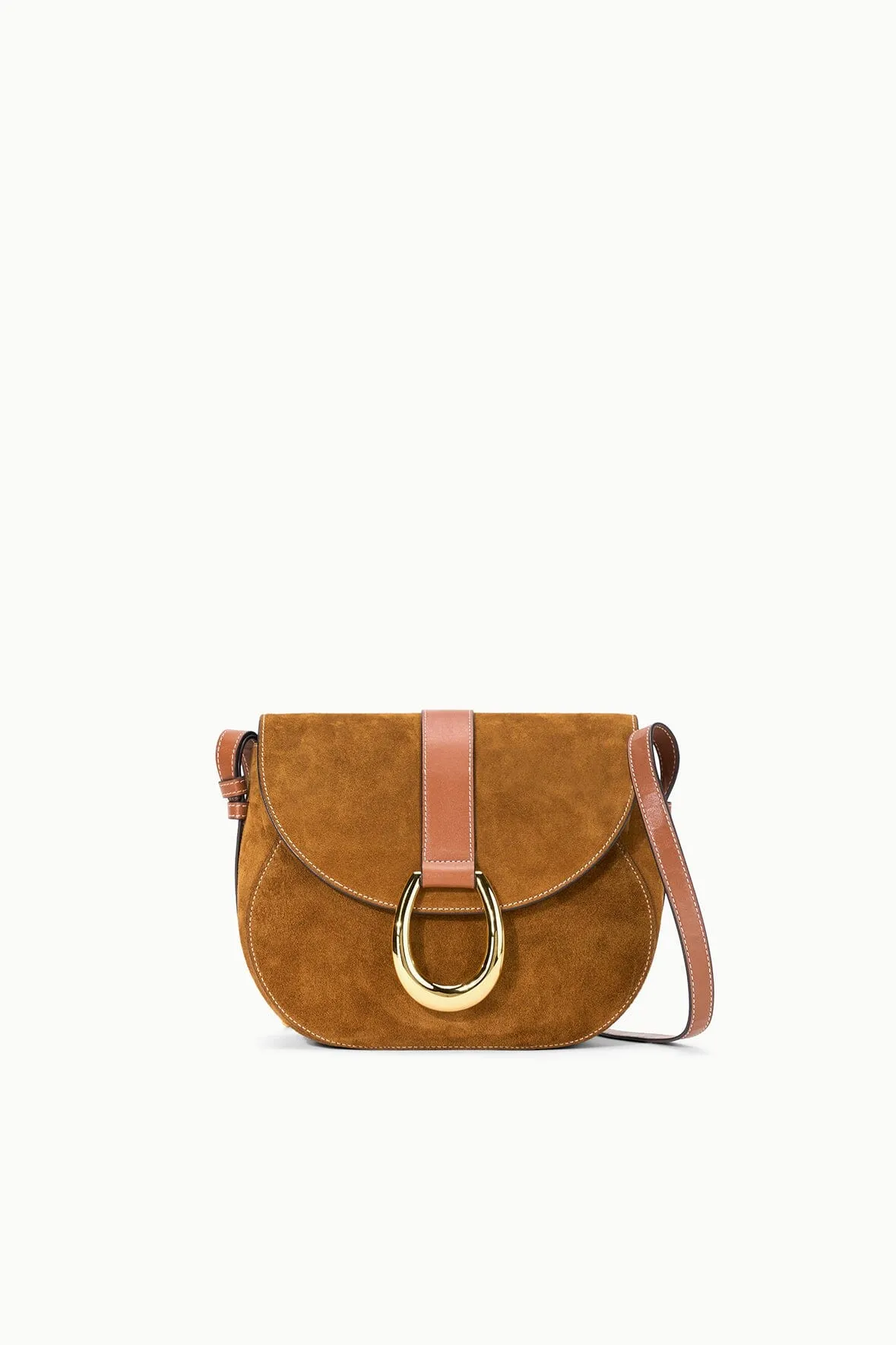Modern Classic Urban Spirit BELLA SADDLE BAG | TAN SUEDE