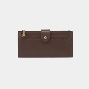 Dunn Continental Wallet in Polished Leather - Hearthstone Practical Refinement